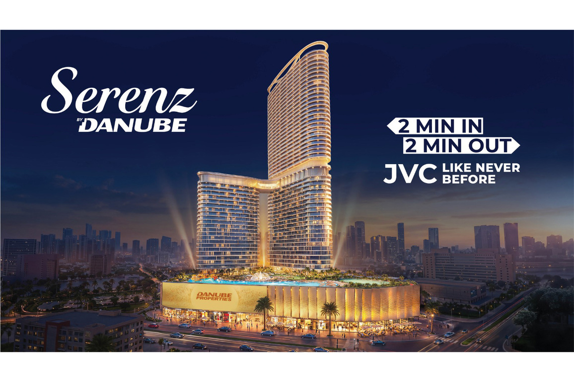 Danube Properties Launches 'Serenz by Danube' in JVC With A Convenient 2-Minutes-In, 2-Minutes-Out Access