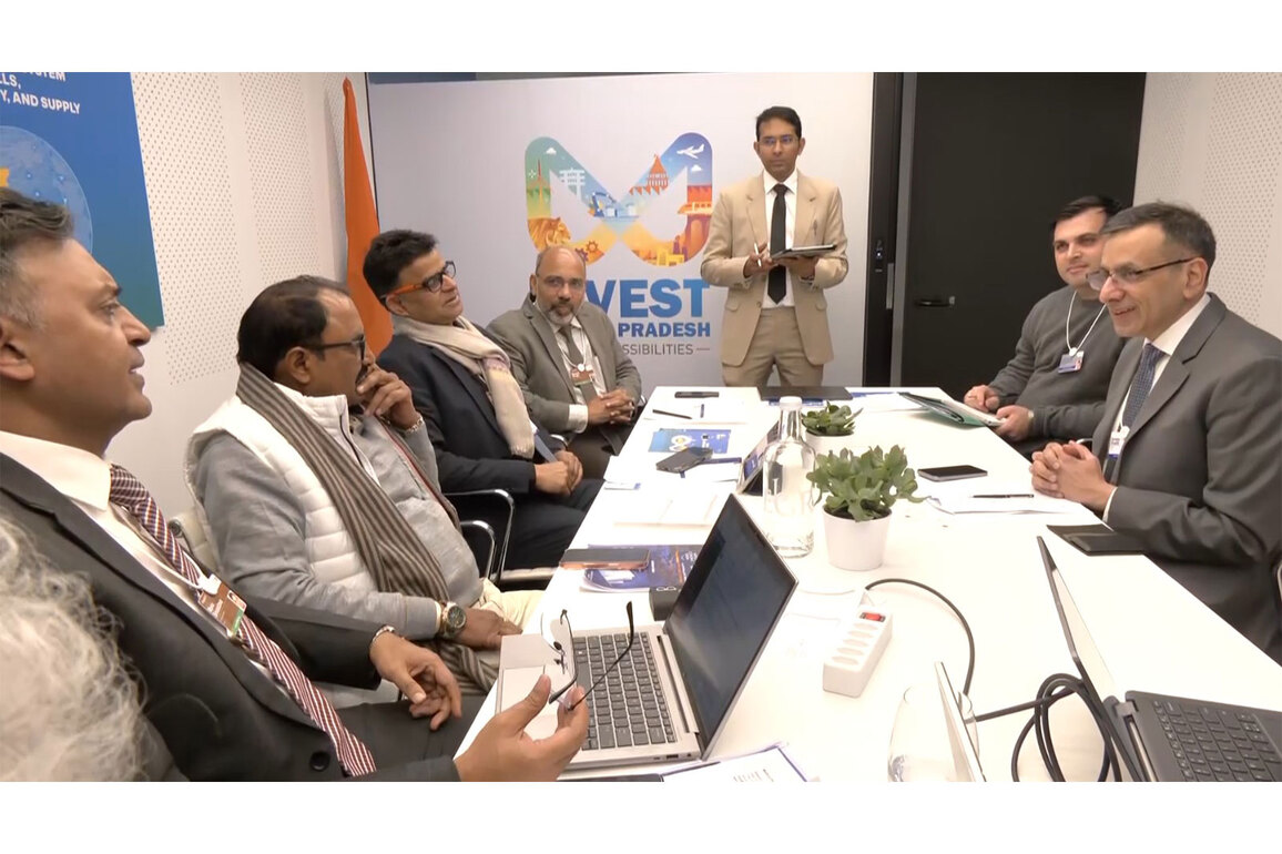 WEF 2026: Madhya Pradesh delegation discusses AI for agriculture, green data centres with Google