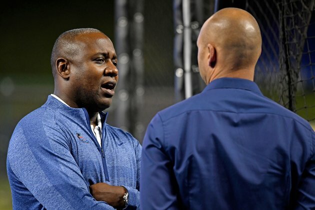 Marlins president Hill out after contract ends