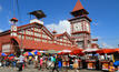  The famous Stabroek Market in capital Georgetown 