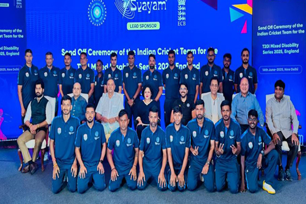 India's first Mixed Disability cricket team given grand send-off for England tour