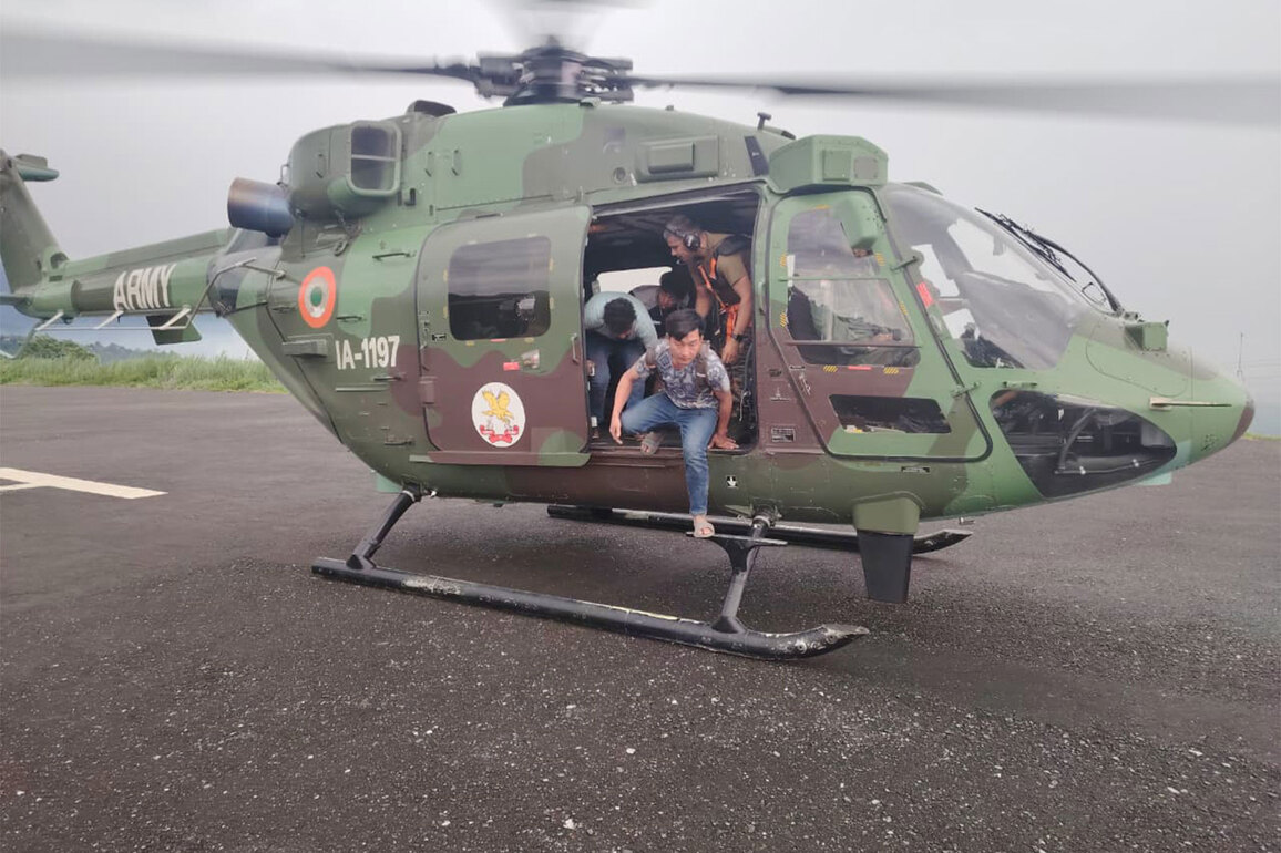 Indian Army rescues civilians in flood-hit Bhutan amid challenging conditions