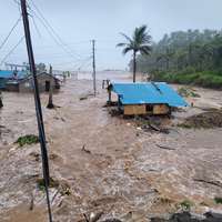 PHILIPPINES-CATANDUANES PROVINCE-TYPHOON-FUNG-WONG