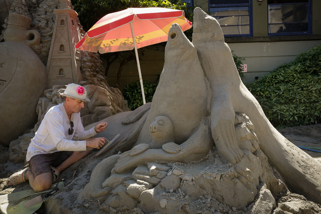CANADA-VANCOUVER-SAND SCULPTURES