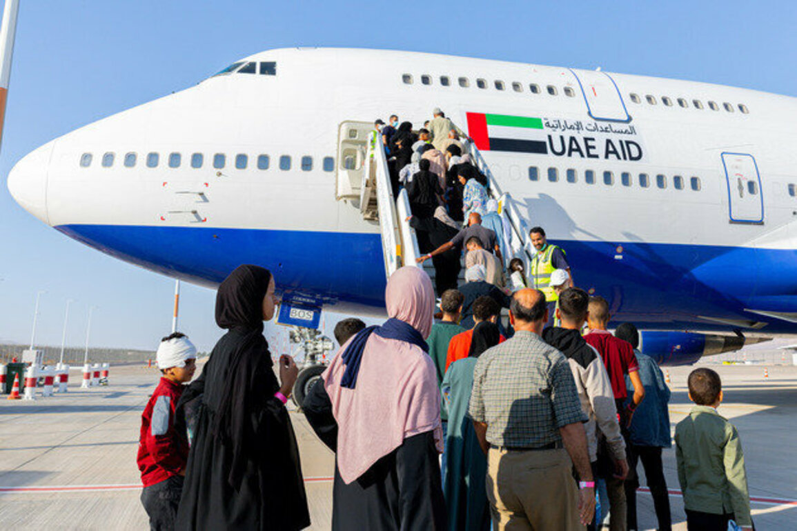 Following President's directives, UAE conducts urgent medical evacuation for 119 patients & their families from Gaza