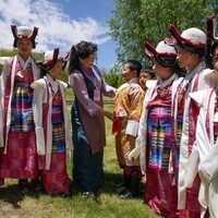 (InXizang)CHINA-XIZANG-LHASA-FOLK PERFORMING ART-INHERITOR (CN)