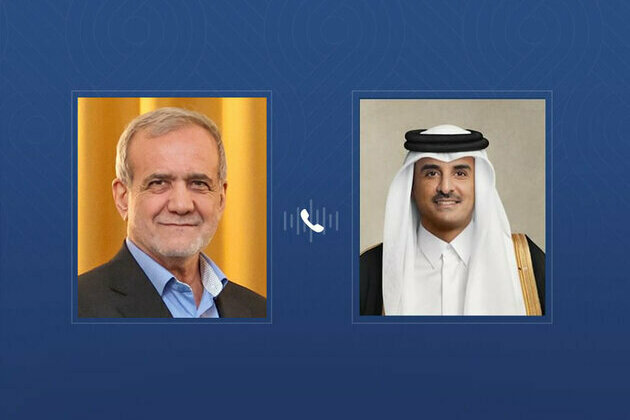 Qatar's Emir, Iranian President discuss regional, international developments in phone call
