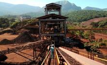 Operação de minério de ferro em Corumbá