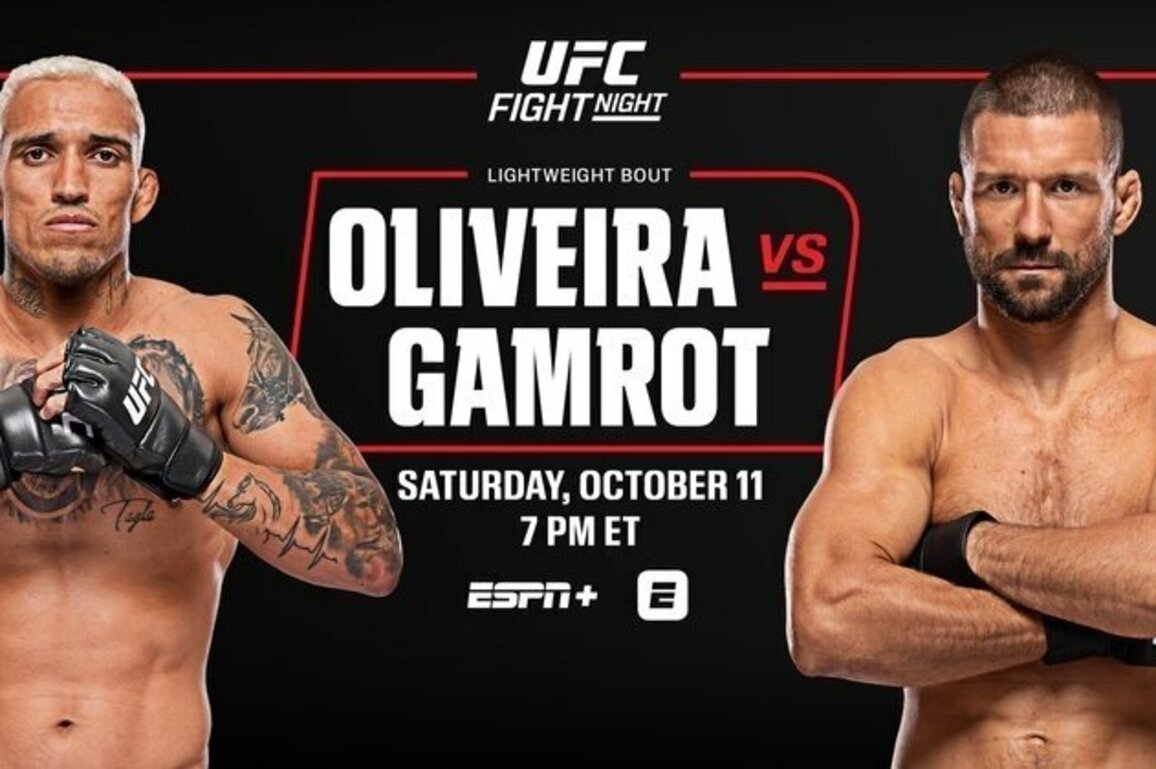 UFC Fight Night Presented by Bud Light: Oliveira vs. Gamrot