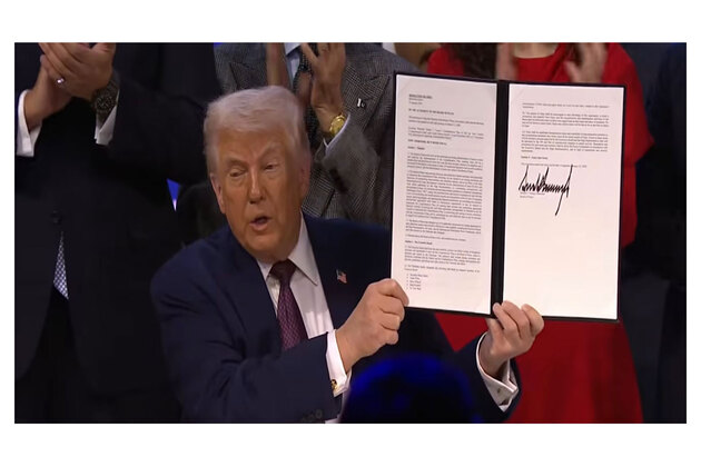 Donald Trump signs charter to launch 'Board of Peace' at World Economic Forum 2026
