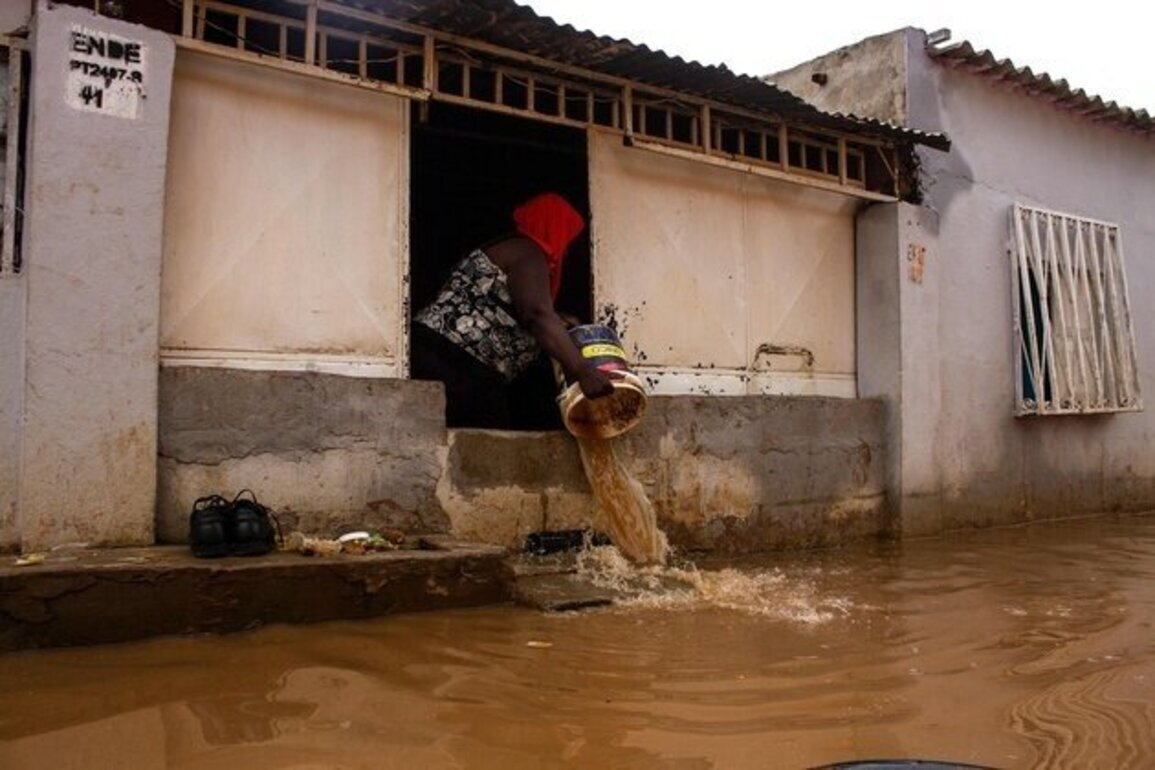 Heavy rains leave 15 dead in Angola