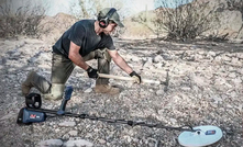 Prospecting with a Minelab metal detector