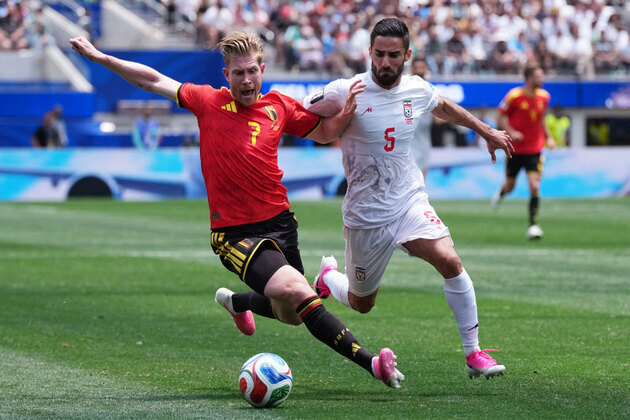 FIFA World Cup 2026: Resilient Iran hold 10-man Belgium to goalless draw
