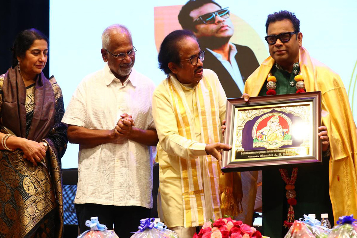 "I am humbled," says AR Rahman on being honoured with Lakshminarayana International Award