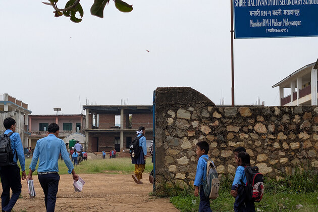 13 Cents for Hunger: Mid-Day meal drives students to school in Nepal