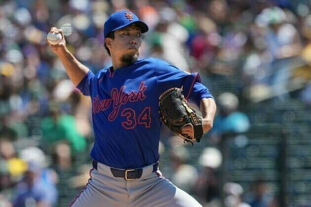 Mets blank Athletics 8-0 in rubber game of series