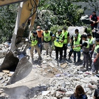 LEBANON-TYRE-ISRAELI STRIKE-SEARCH