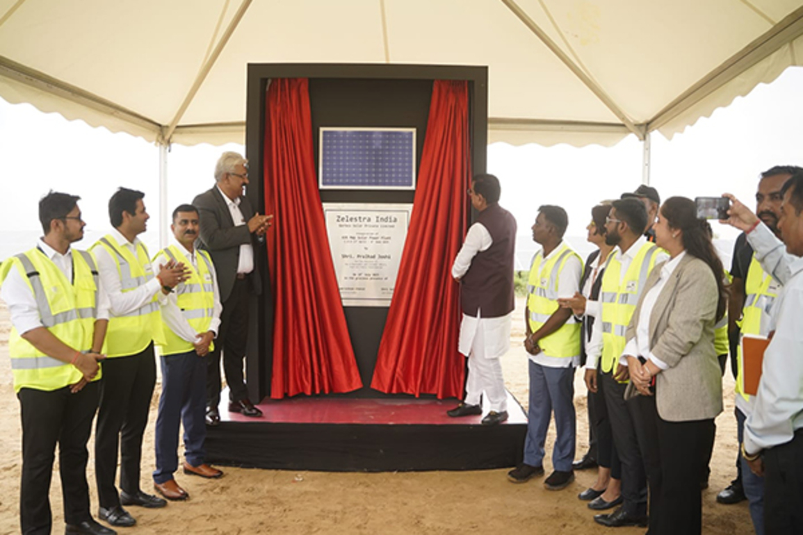Union Minister Pralhad Joshi flags off 435 MW solar plant in Rajasthan