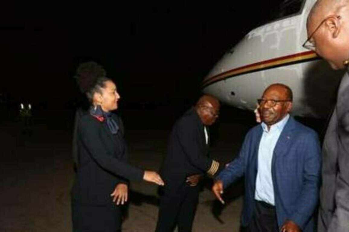 Ousted African leader relocates to neighboring state