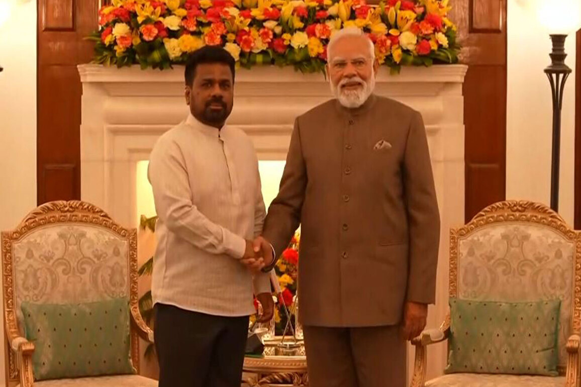 PM Modi holds bilateral meeting with Sri Lankan President Anura Kumara Dissanayake
