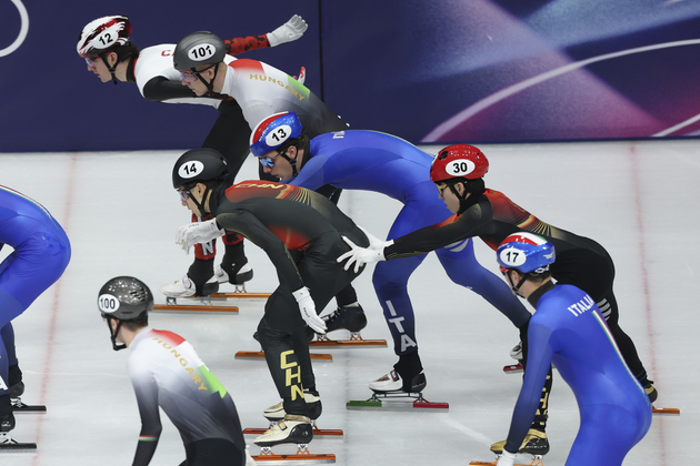 (MICO2026)ITALY-MILAN-OLYMPIC WINTER GAMES-SHORT TRACK SPEED SKATING-MEN'S 5000M RELAY-SEMIFINALS