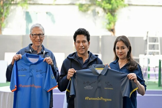 Sachin Tendulkar Foundation joins hands with Gates Foundation for child health and philanthropy