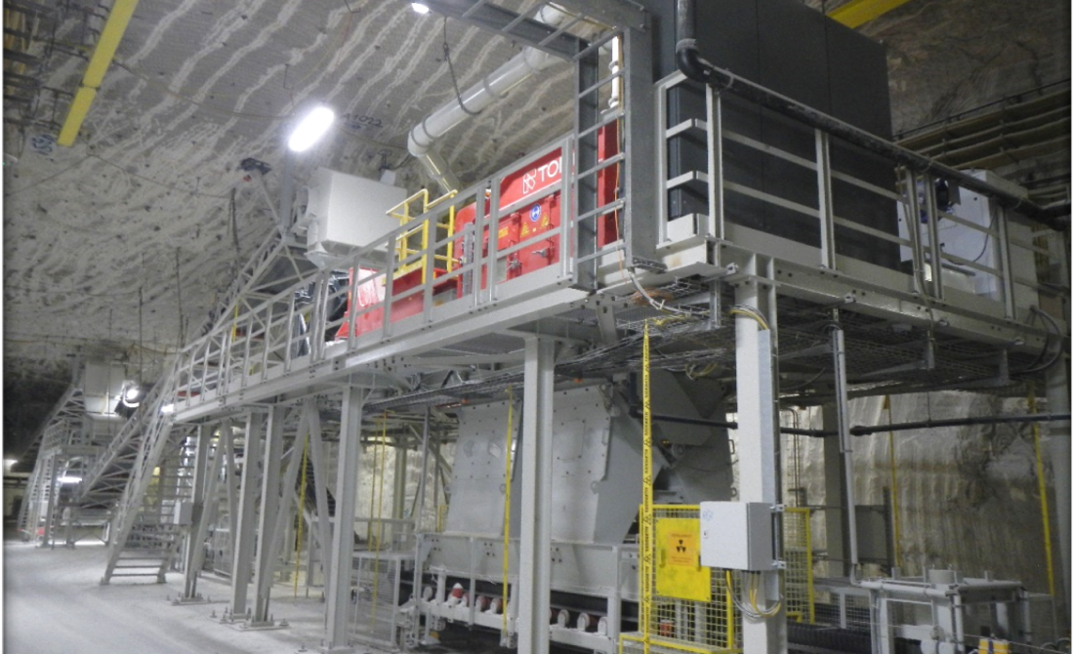 The pilot plant at Zielitz