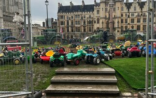 NFU Conference: Poignant farm toy display illustrates impact of family farm tax