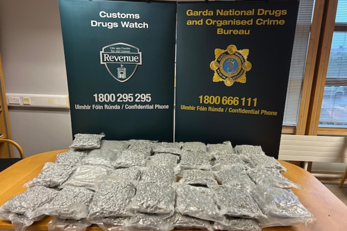 Joint agency raid results in seizure of 28.5kg of cannabis herb in Dublin