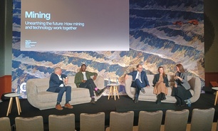 The panel for Unearthing the future: How mining and technology work together