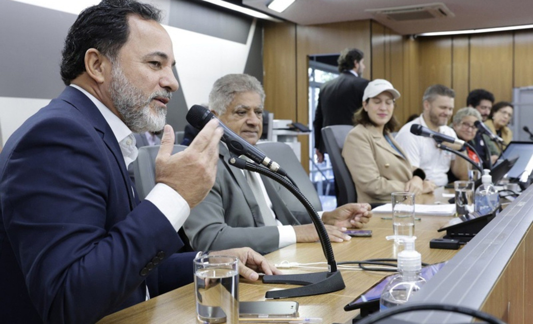 Marco Antônio Lage, da Amig Brasil, em audiência na ALMG