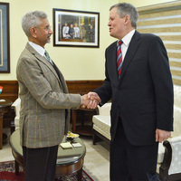 EAM Jaishankar meets US Senator Steve Daines