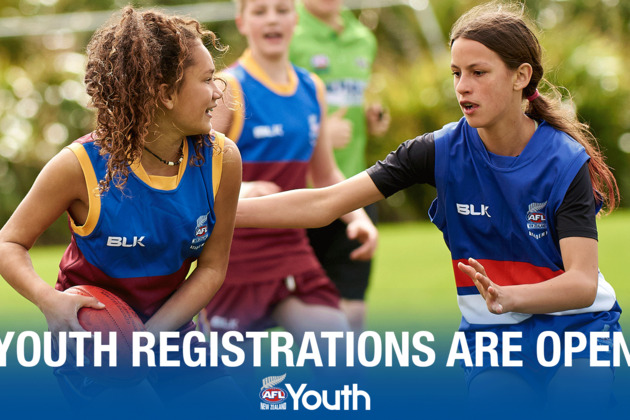 2025 AFLNZ Youth Programme Registrations Open  AFL New Zealand