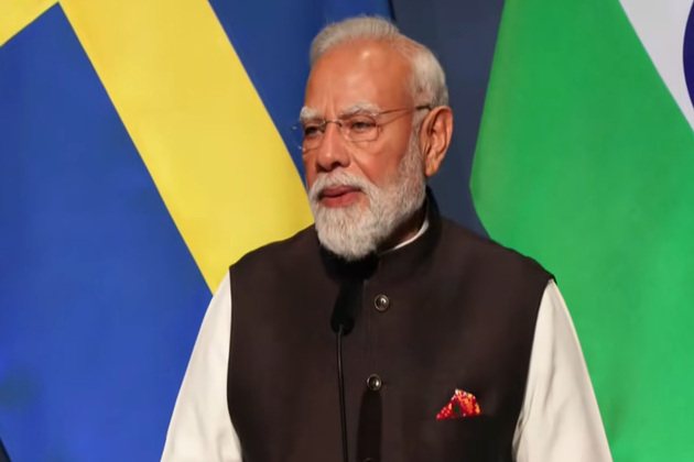PM Modi conferred with Sweden's 'Order of the Polar Star', calls it "an honour for 140 crore people of India"