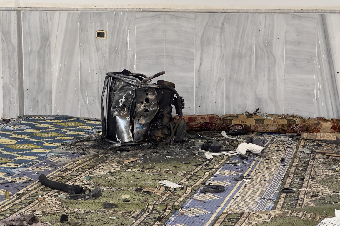 (SpotNews) SYRIA-HOMS-MOSQUE-EXPLOSION