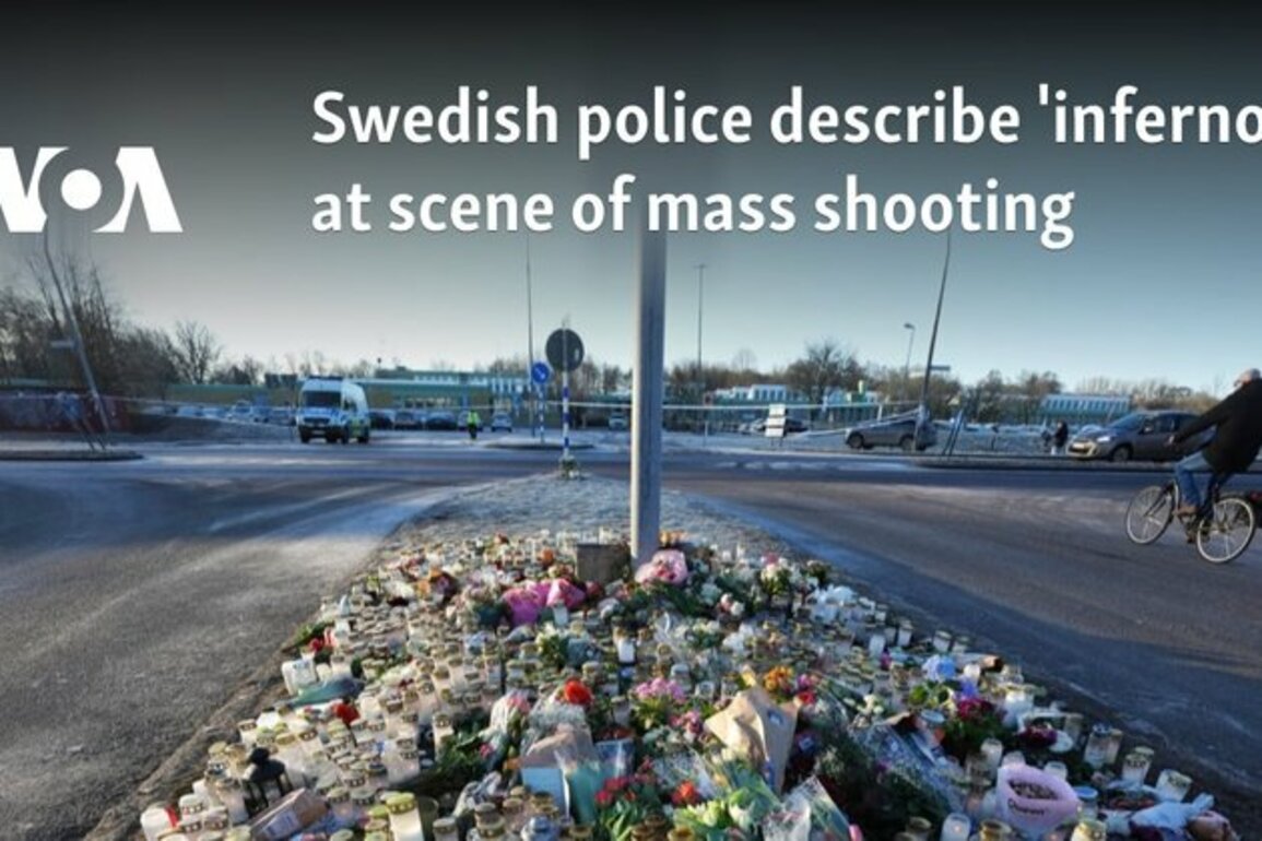 Swedish police describe 'inferno' at scene of mass shooting