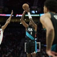 Shaedon Sharpe's big 2nd half sends Blazers past Heat