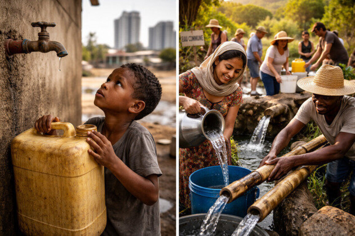 The Loss of Water as a Public Common Good