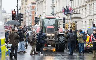 Farmer action ramps up as UK capitals hit by coordinated tractor protests