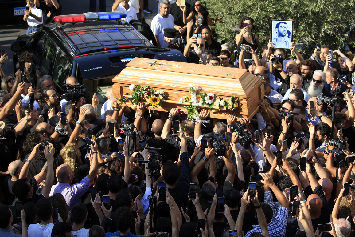 LEBANON-BIKFAYA-ZIAD RAHBANI-PASSING AWAY