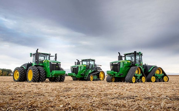 Power and tech boost for John Deeres flagship 9R tractor range