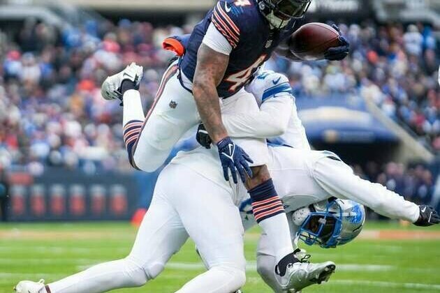 Bears RB D'Andre Swift (groin) ruled out vs. Bengals