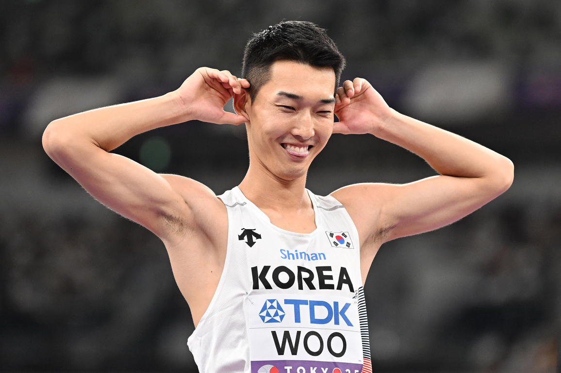 (SP)JAPAN-TOKYO-ATHLETICS-WORLD ATHLETICS CHAMPIONSHIPS-MEN'S HIGH JUMP-FINAL