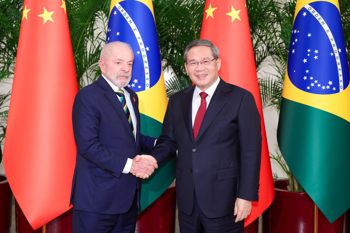 CHINA-BEIJING-LI QIANG-BRAZILIAN PRESIDENT-MEETING (CN)