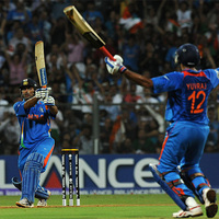 "There were two reasons...": Sachin reveals idea behind promoting Dhoni up the order during WC 2011 final