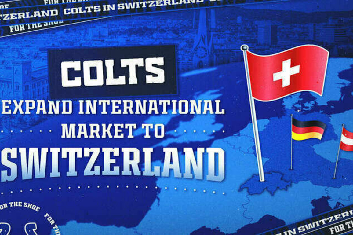 Colts expand international market to Switzerland