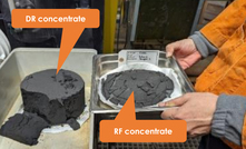 Amostras de concentrado de ferro produzidas em planta-piloto de Iron Bear