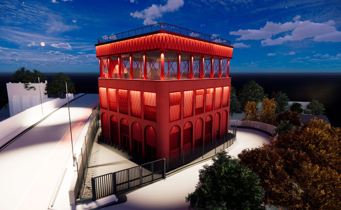 An artist's impression of the all-electric Bath Road Energy Centre in Bristol / Credit: Vattenfall