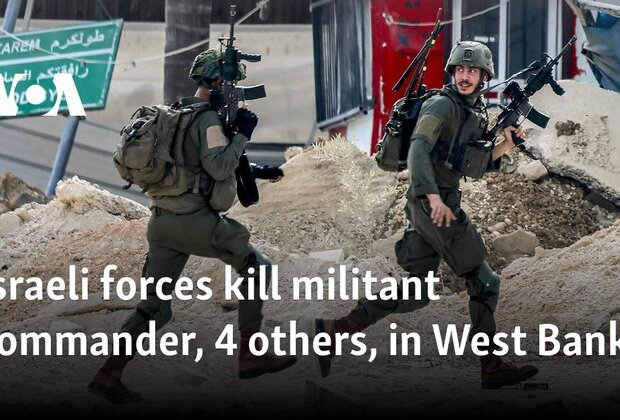 Israeli forces kill militant commander, 4 others, in West Bank