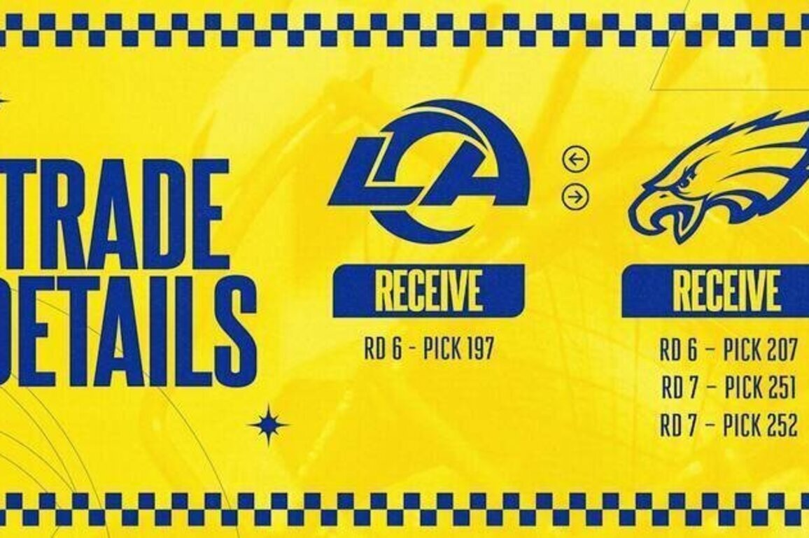 READ: Rams trade picks 207, 251 and 252 to Eagles